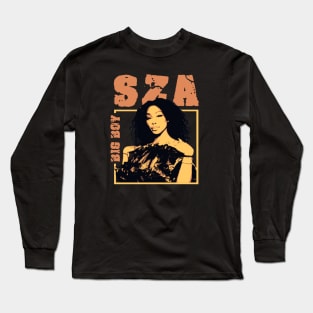 Vintage girl rapper Long Sleeve T-Shirt